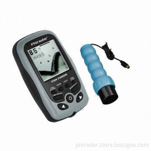 16-level Grayscale Portable Ice Fishing Sounder, Helps to Find Out Location and Depth of Fish